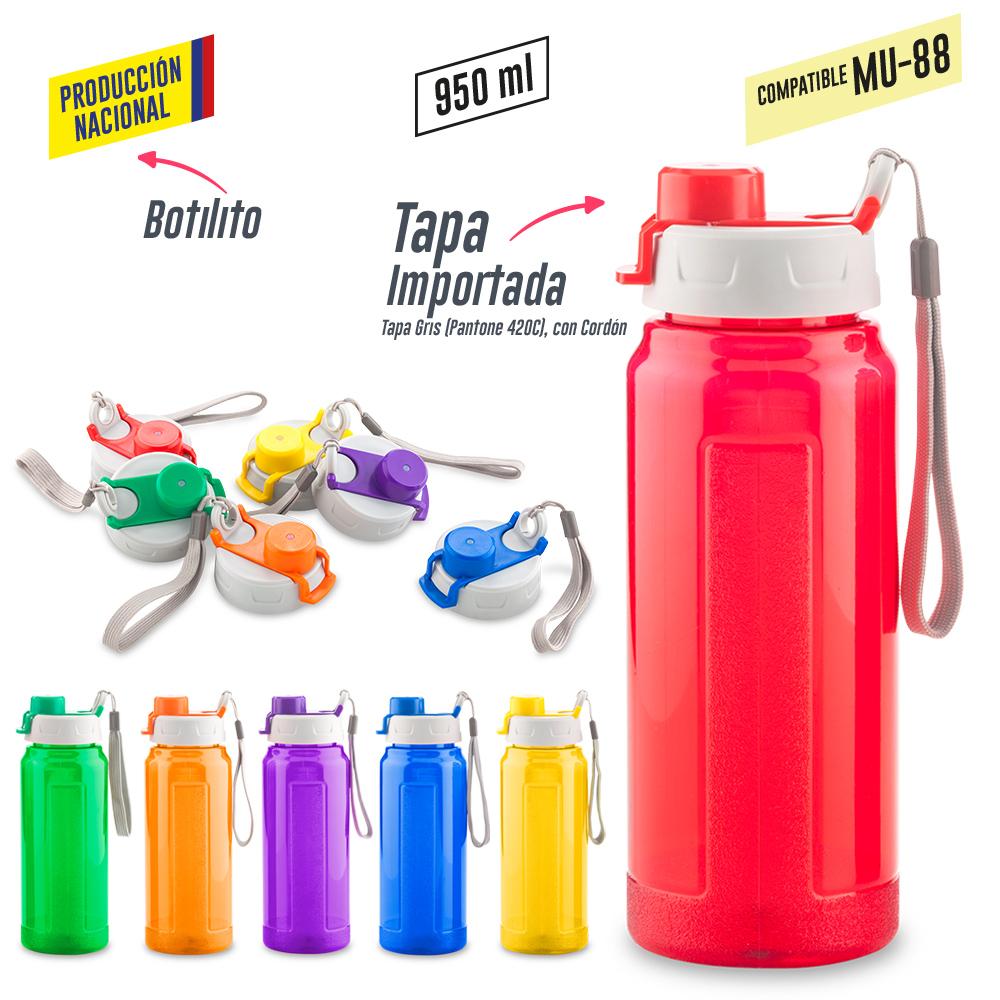 Botilito plastico galaxy 900ml - produccion nacional produccion nacional Pestaña Amarillo Importado front