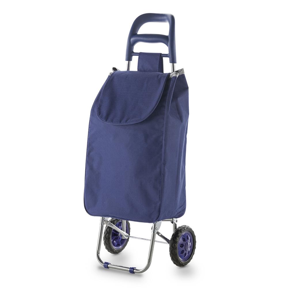 Carrito para mercado shopper Azul Royal miniatura 3