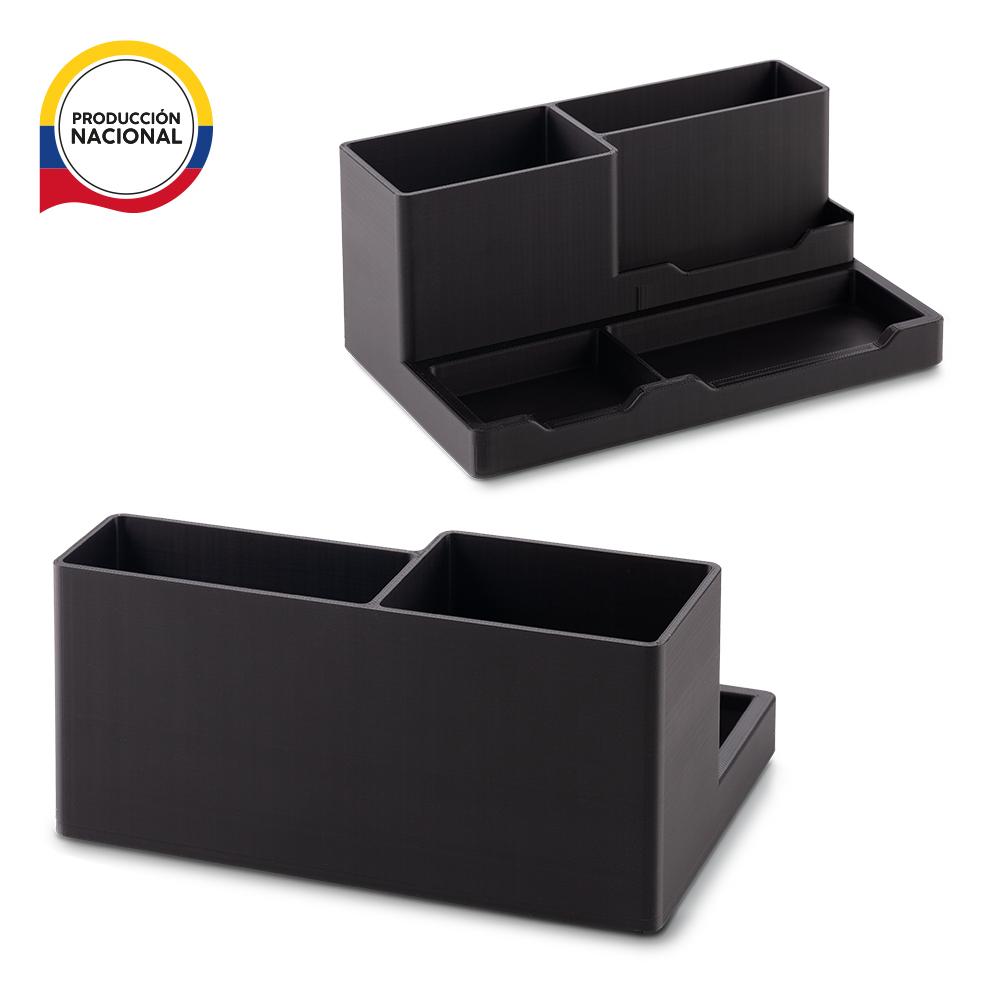 Organizador de escritorio crunch - producción nacional produccion nacional Negro miniatura 3