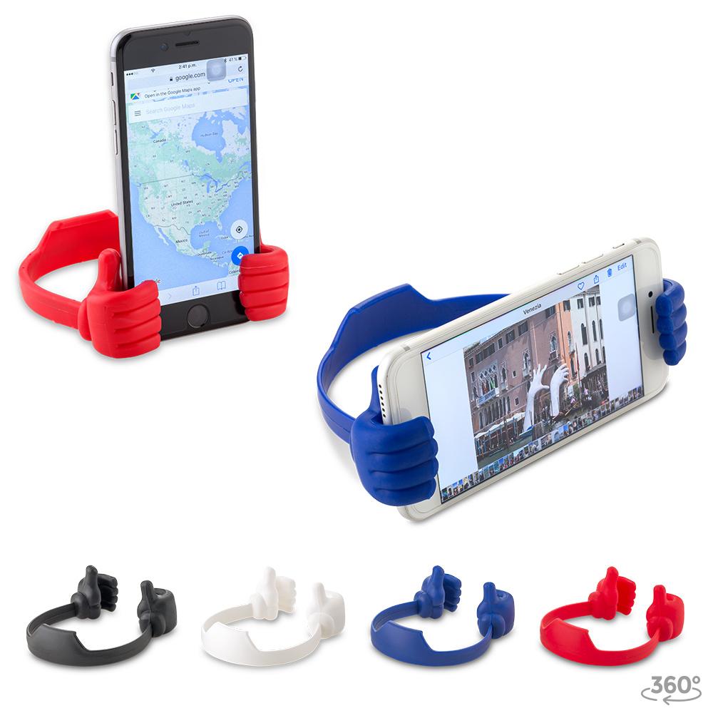 Soporte para moviles handy Azul front