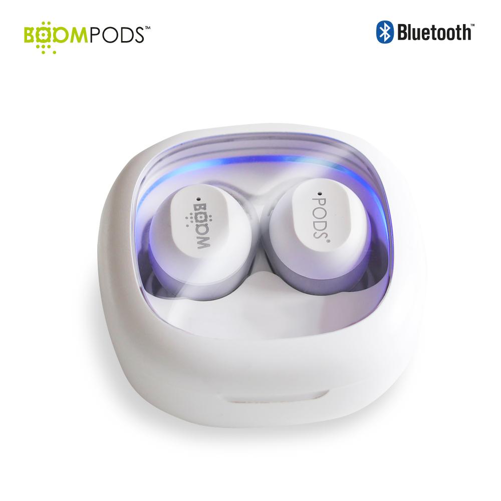 Audífonos bluetooth vibe boompods Blanco miniatura 3