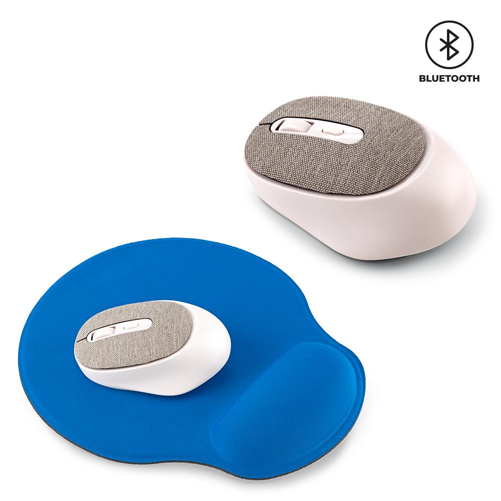 Mouse inalambrico lumo Blanco - Gris front