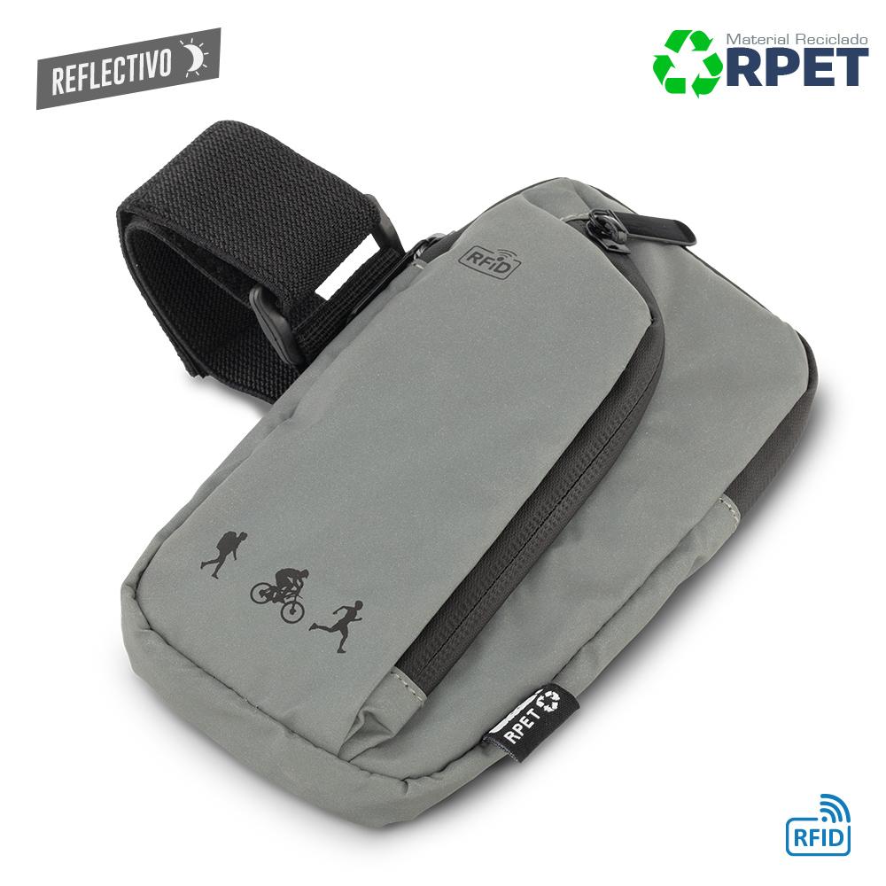 Funda portacelular reflect sport rpet Silver miniatura 3