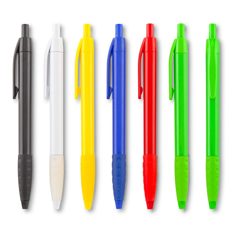 Boligrafo vinnie grip Amarillo front
