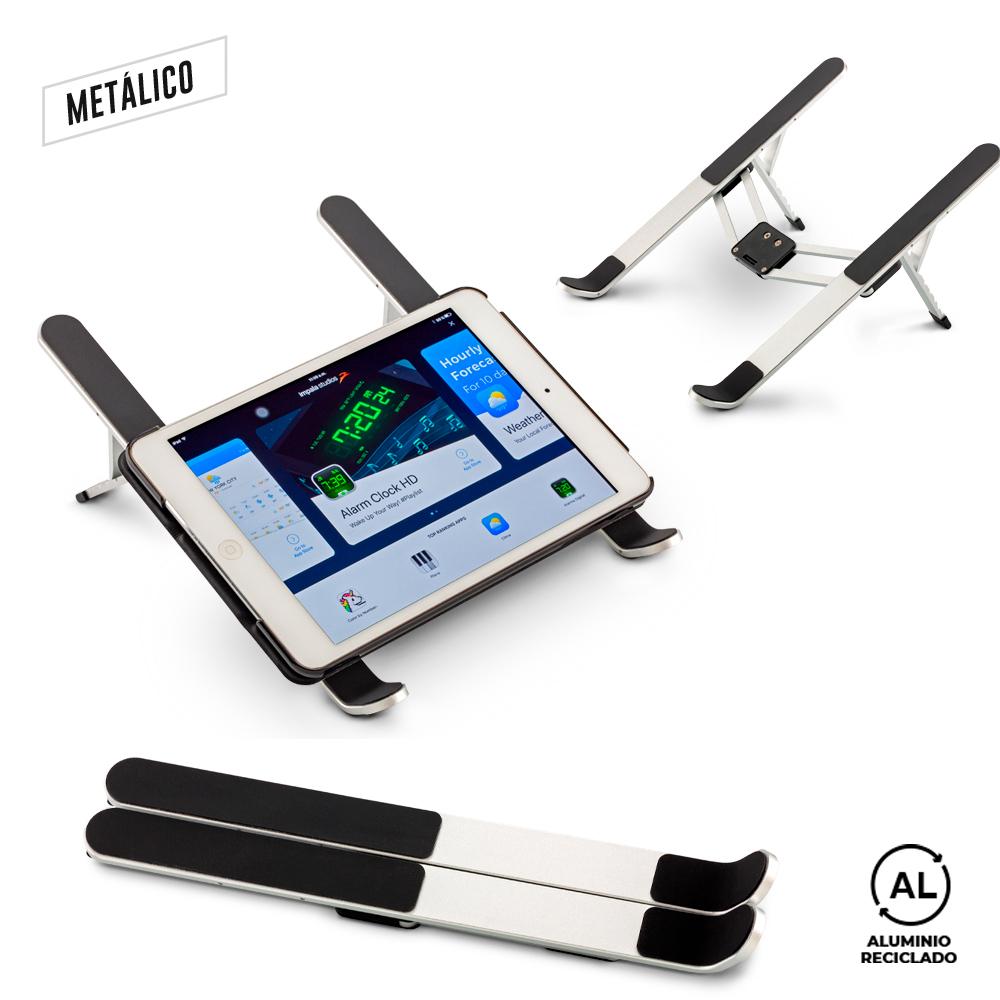 Soporte metálico atlas eco Gris front