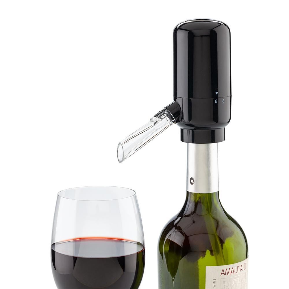 Aireador electrico para vino - oferta oferta Negro miniatura 3