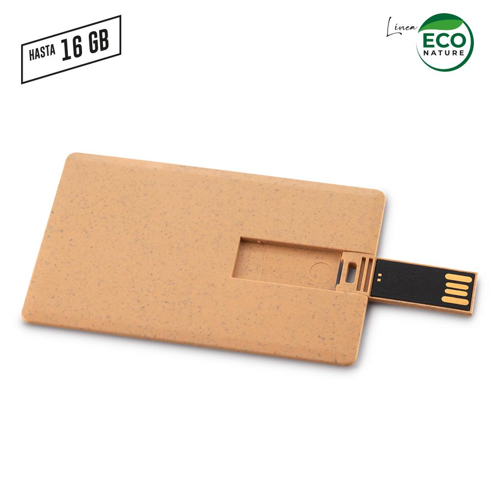 Memoria usb credit card eco precio neto - oferta precio neto oferta 8GB miniatura 3