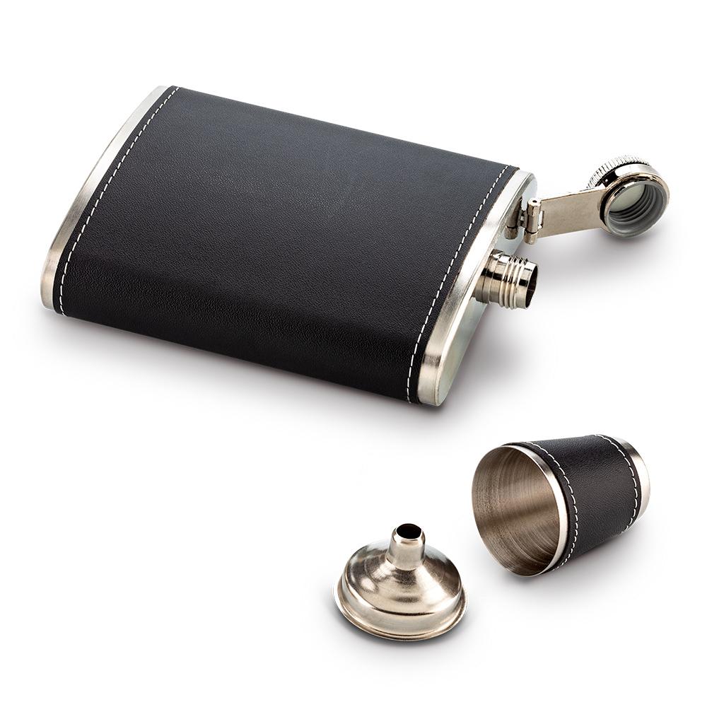 Set licorera malt Negro-silver miniatura 4