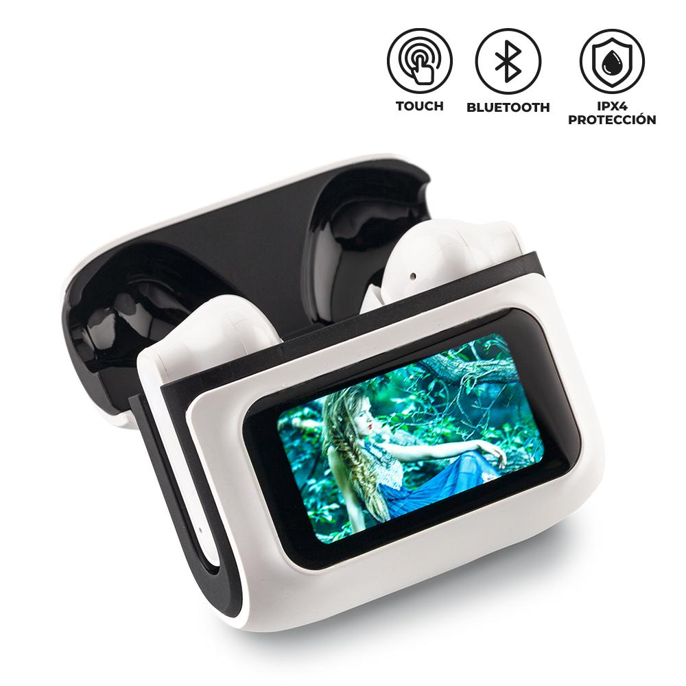 Aufifonos bluetooth screen Blanco miniatura 4