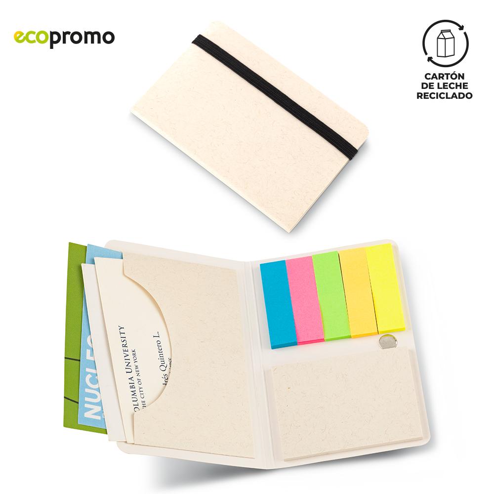 Memo pad milk Blanco front