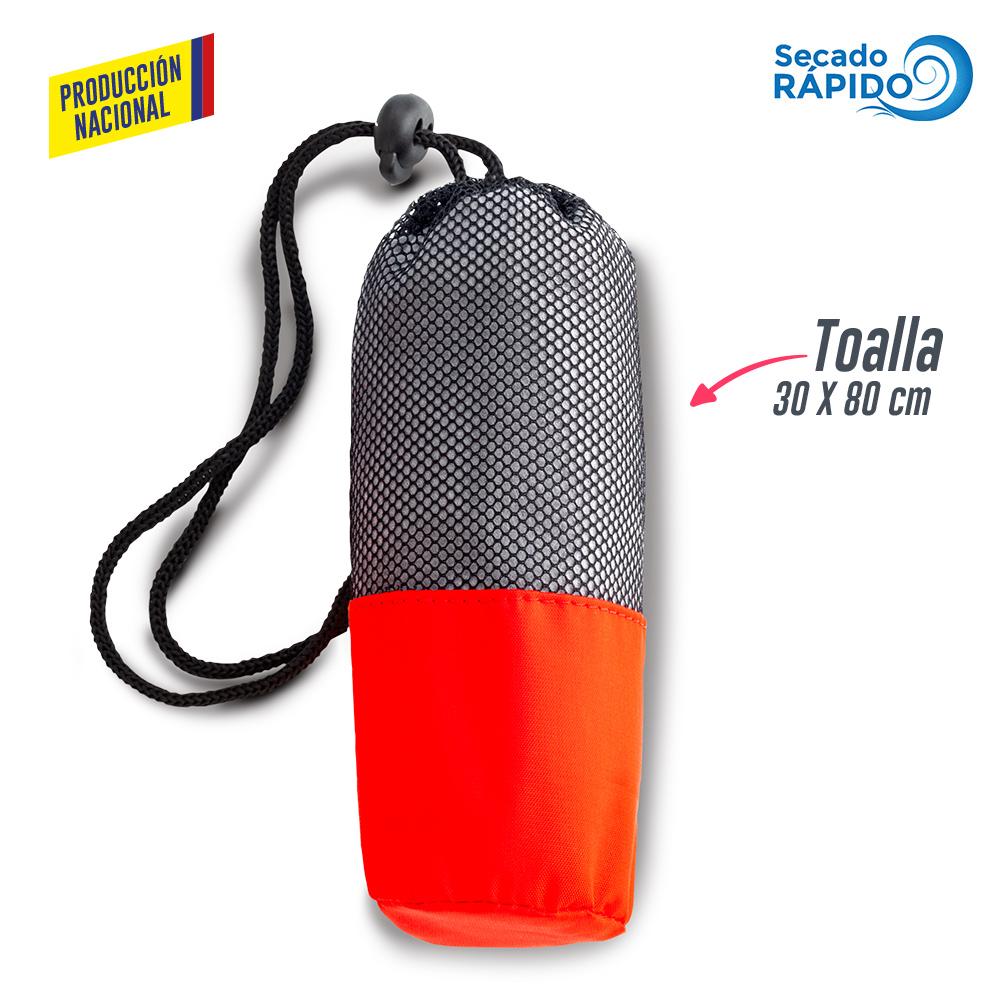 Toalla en microfibra multiusos produccion nacional Toalla Gris 79x100 -confección miniatura 8