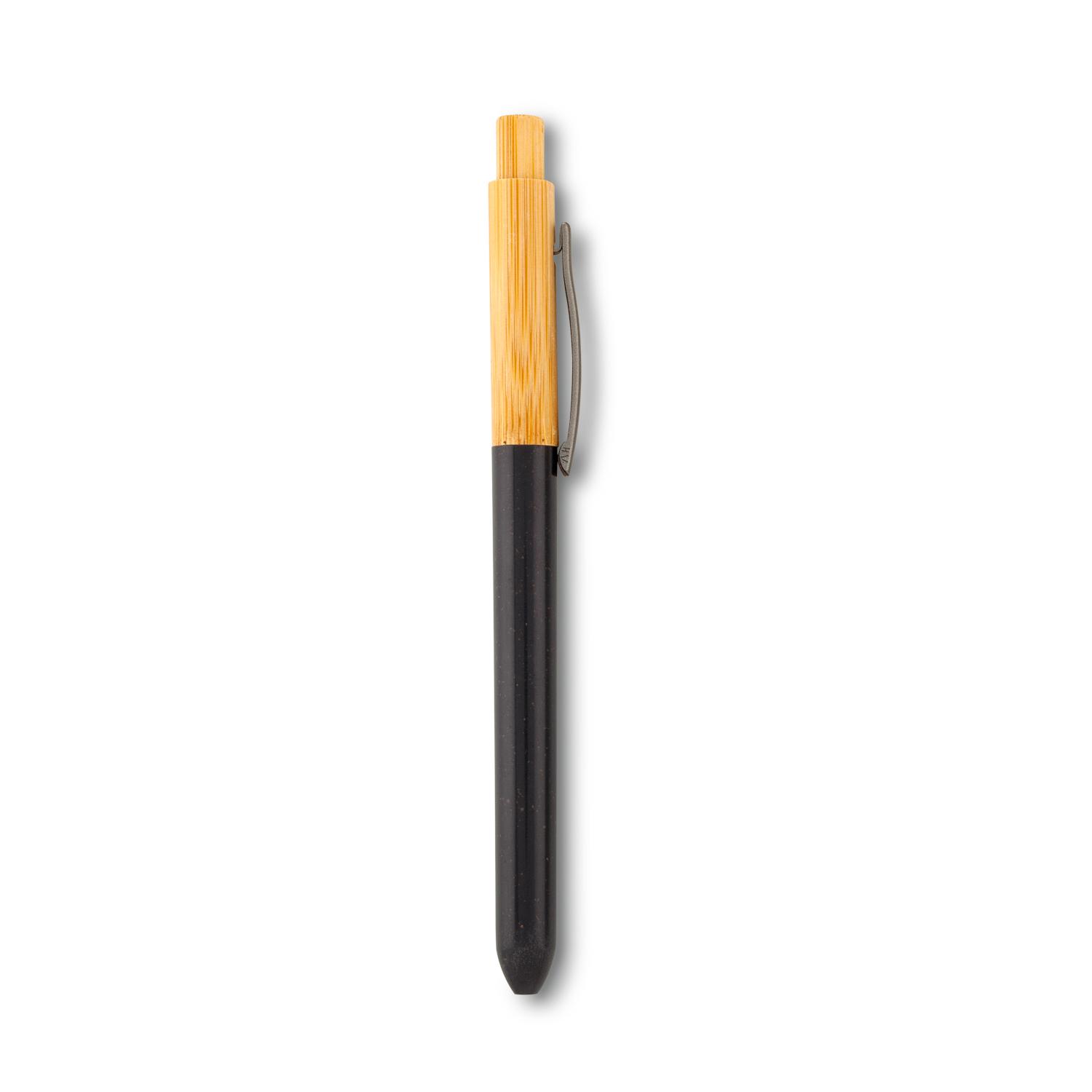 Bolígrafo bennin bamboo eco Negro miniatura 3