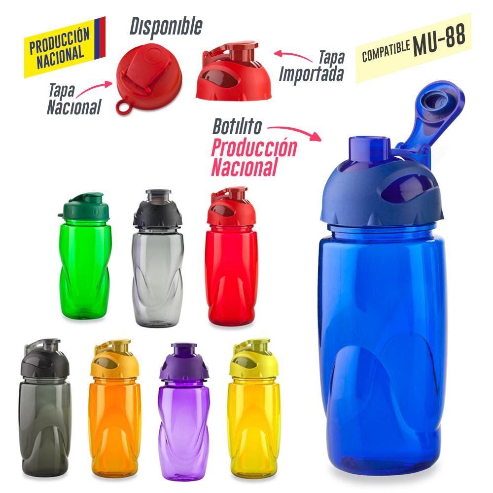 Botilito mini spring 590ml (tapa importada o nacional) produccion nacional Tapa Amarilla Importada front