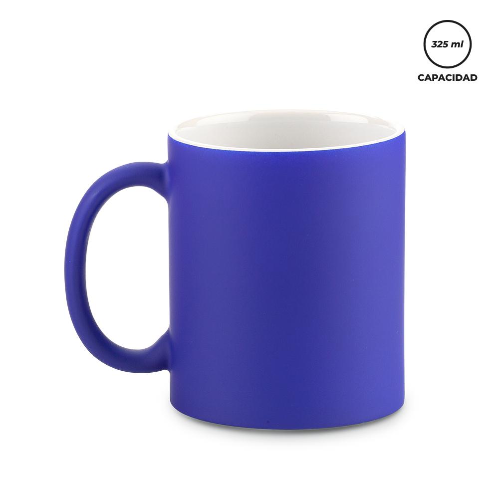 Mug en cerámica rubber 325 ml Gris miniatura 6