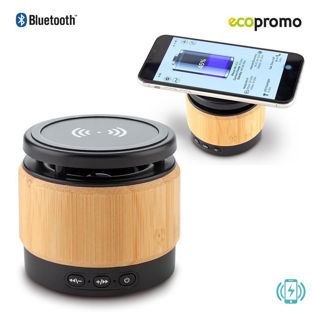 Speaker bluetooth mack Bambú-negro front