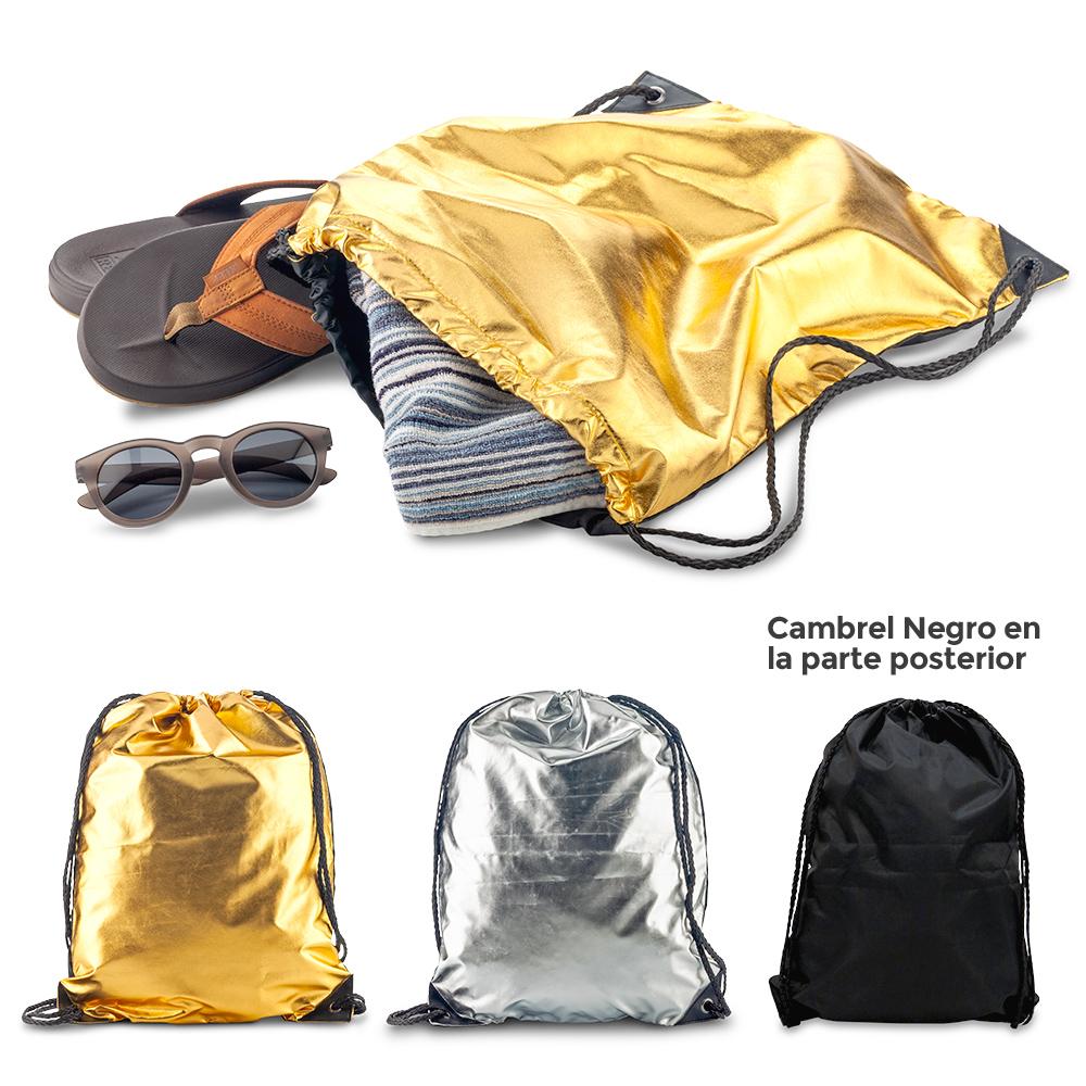 Sporty bag metallic - oferta oferta Dorado front