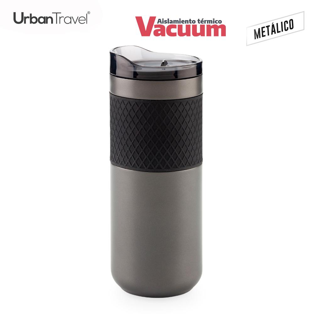Mug metálico odín urban travel 450ml Negro miniatura 3
