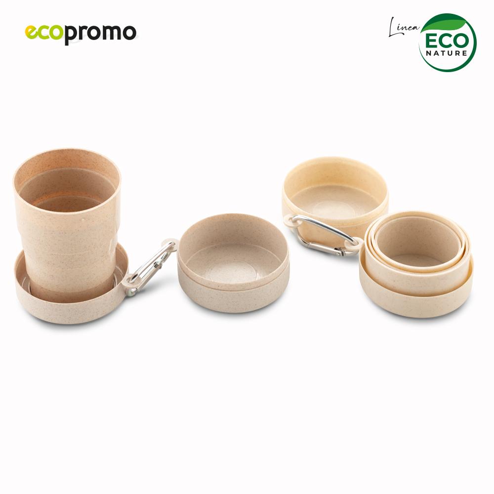 Vaso plegable eco Natural miniatura 4