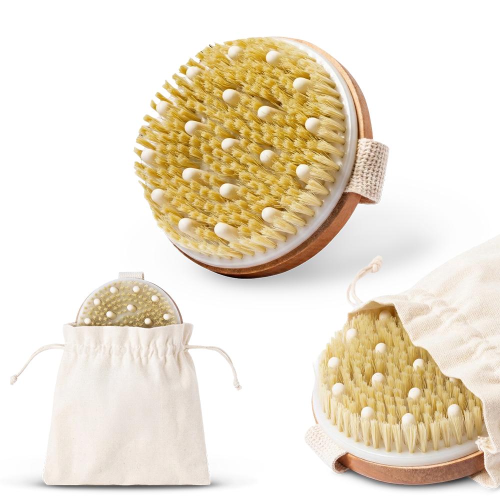 Cepillo exfoliante skin nuevo Natural front