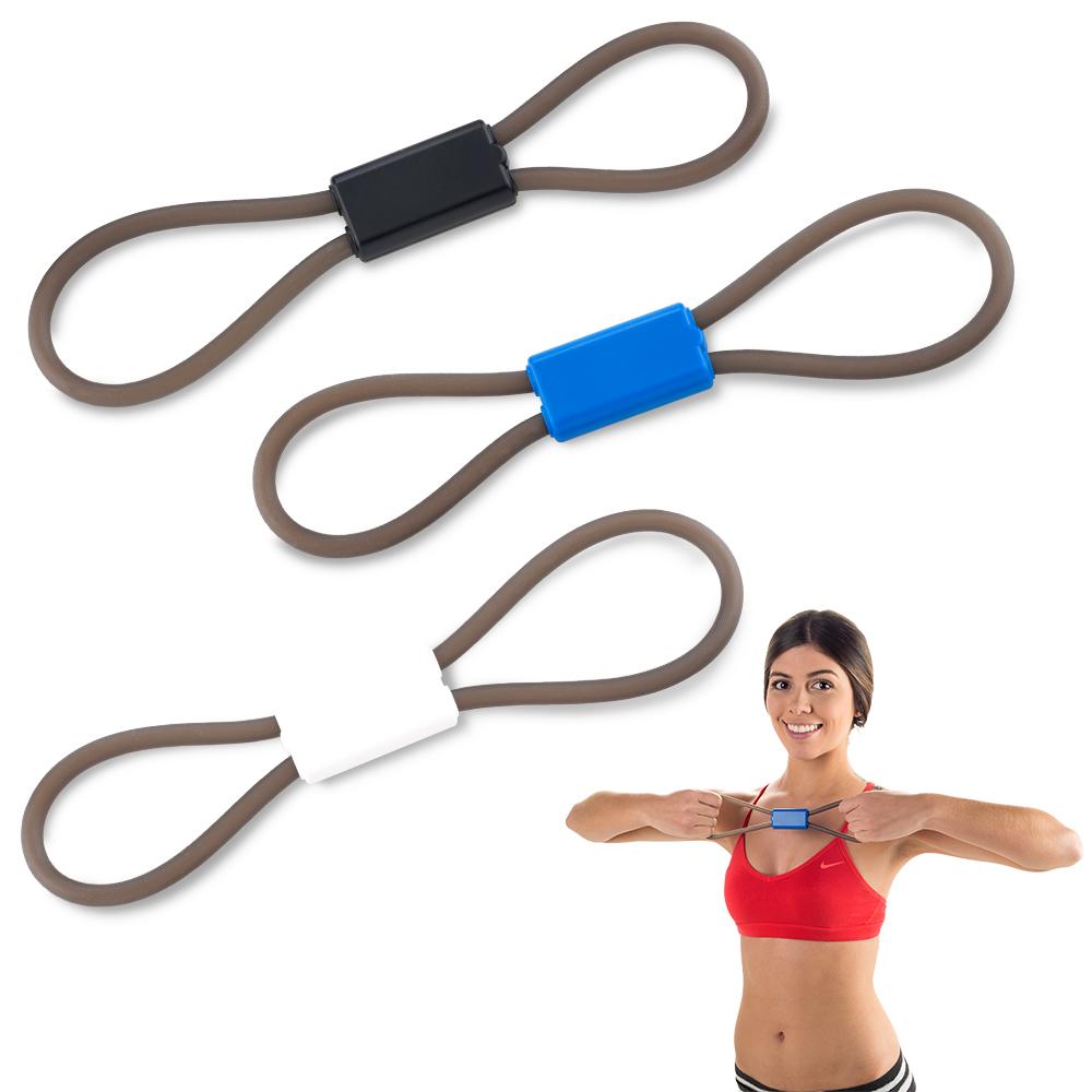 Banda elastica doble Azul front