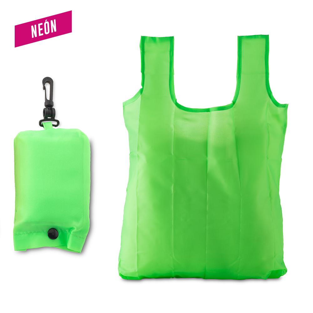 Bolsa plegable neon emma Naranja Neon miniatura 7