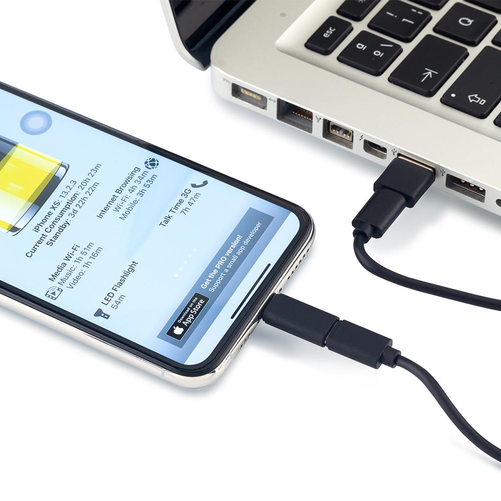 Set de cables de carga mini kit Negro miniatura 5