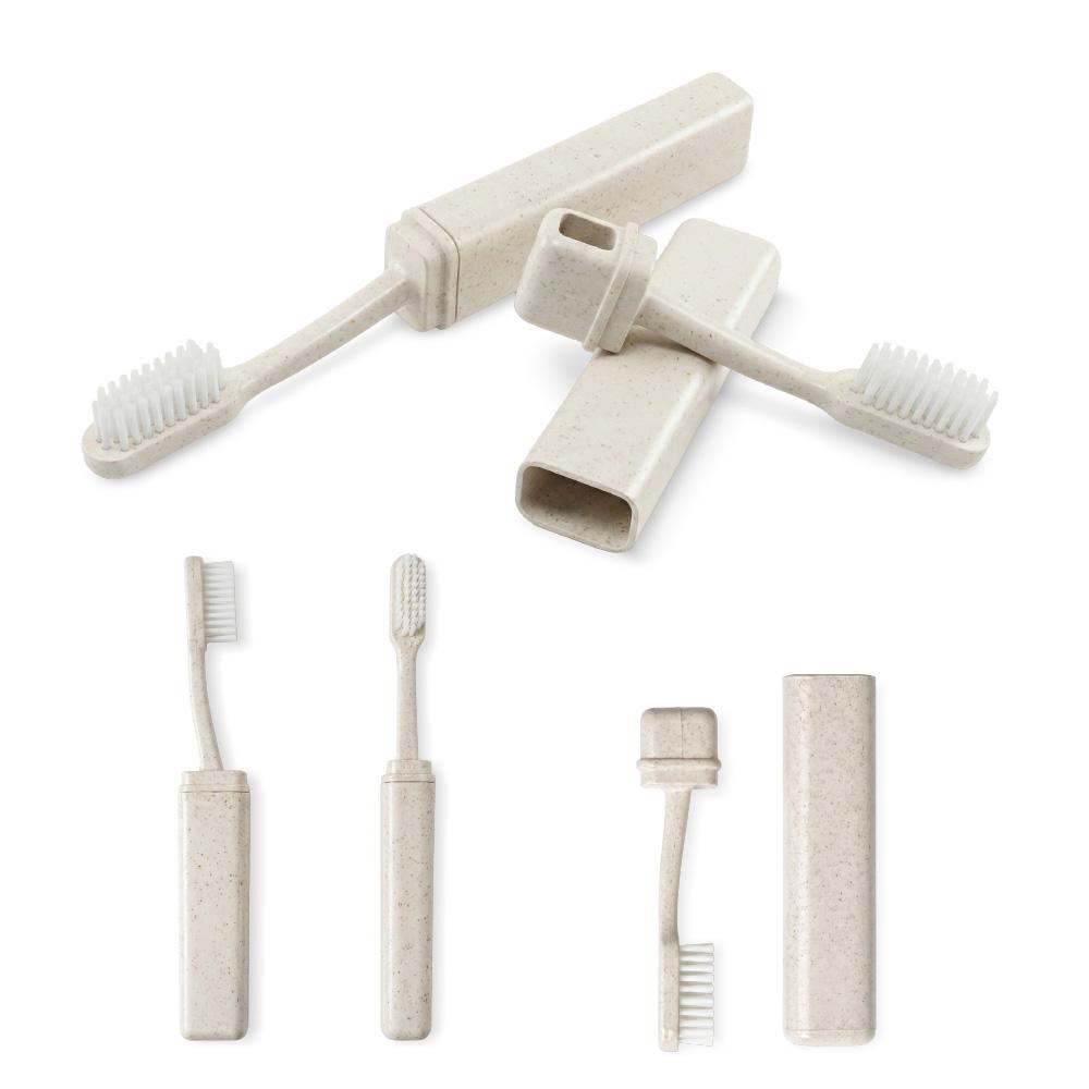 Cepillo de dientes travel nuevo Natural front