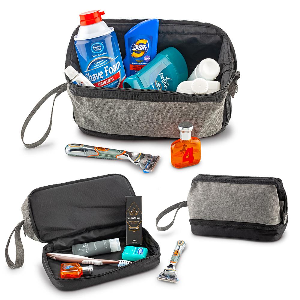 Organizador de viaje merrick Gris front