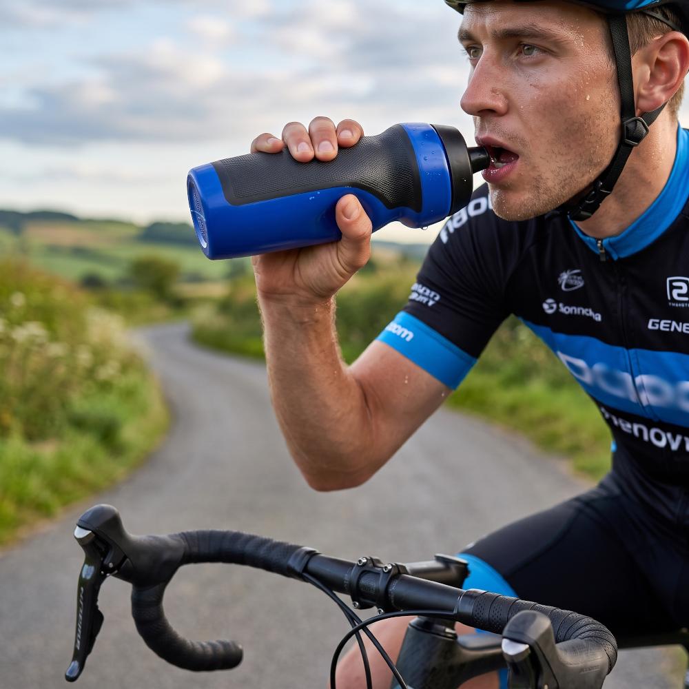 Botilito plástico bike 600ml nuevo Negro miniatura 6