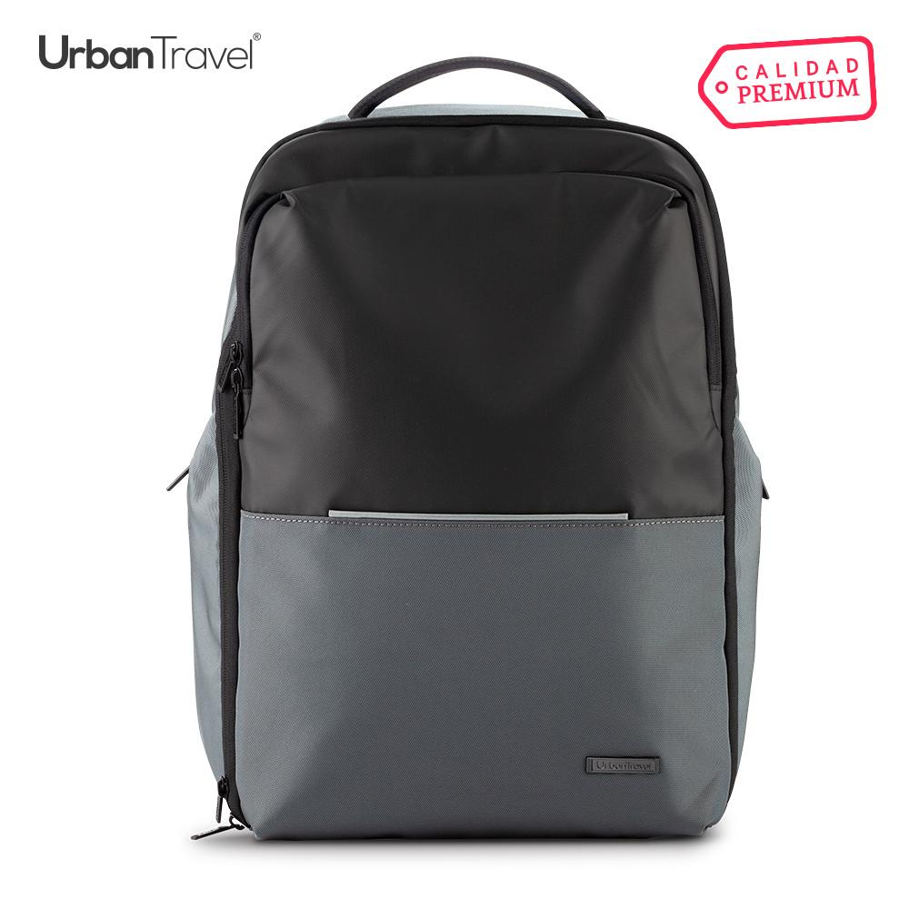 Morral backpack kepler urban travel Negro-gris miniatura 3