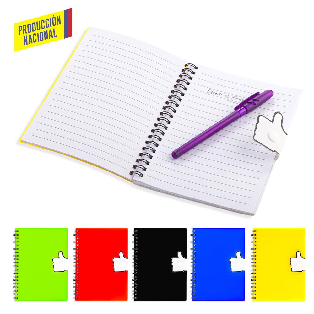 Libreta like it - produccion nacional produccion nacional Azul miniatura 2
