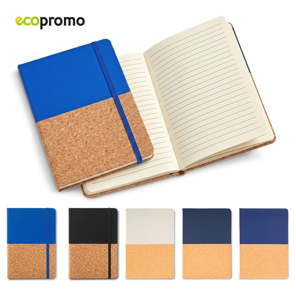Libreta cork Azul Oscuro front