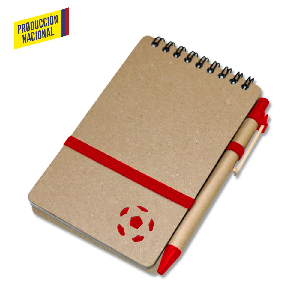 Libreta futbol - produccion nacional produccion nacional Rojo miniatura 4
