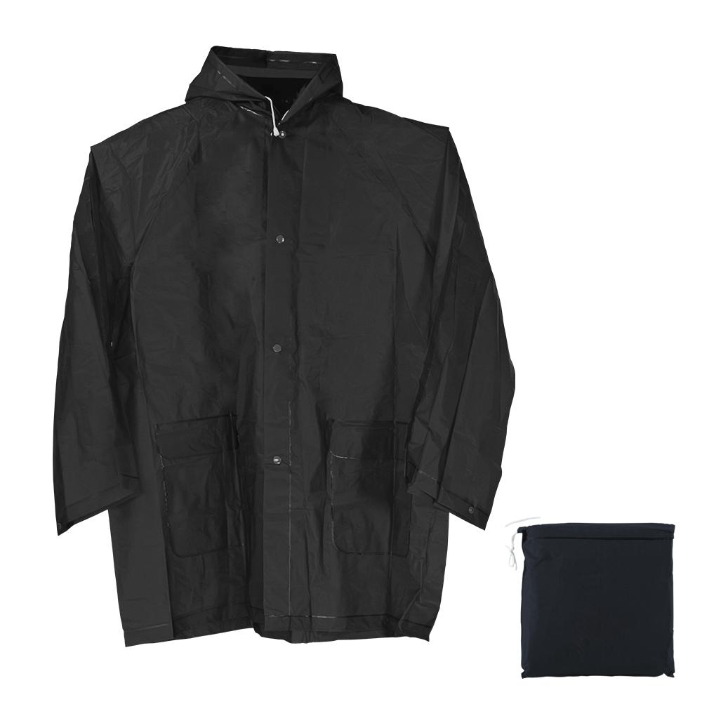 Abrigo impermeable Blanco Transparente miniatura 4