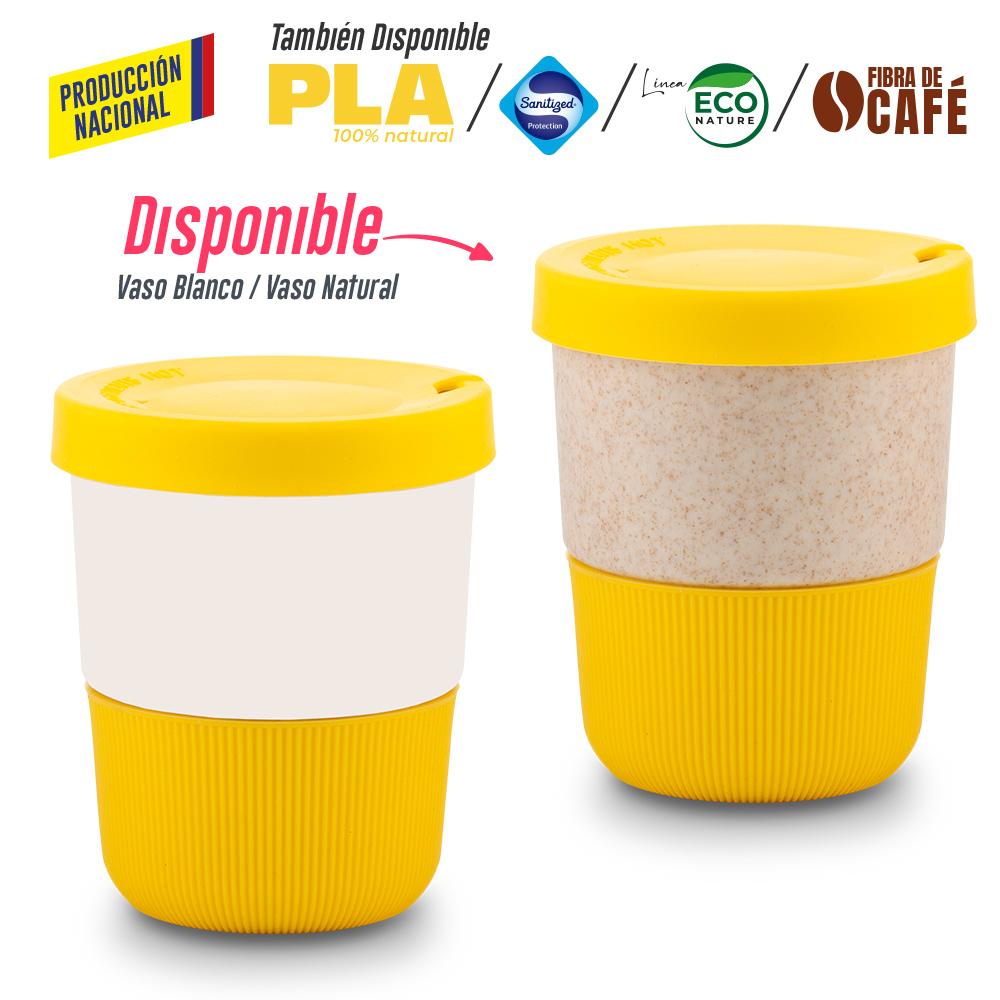 Mug plastico morgan 300ml - produccion nacional produccion nacional .Vaso Blanco prod nacional miniatura 3