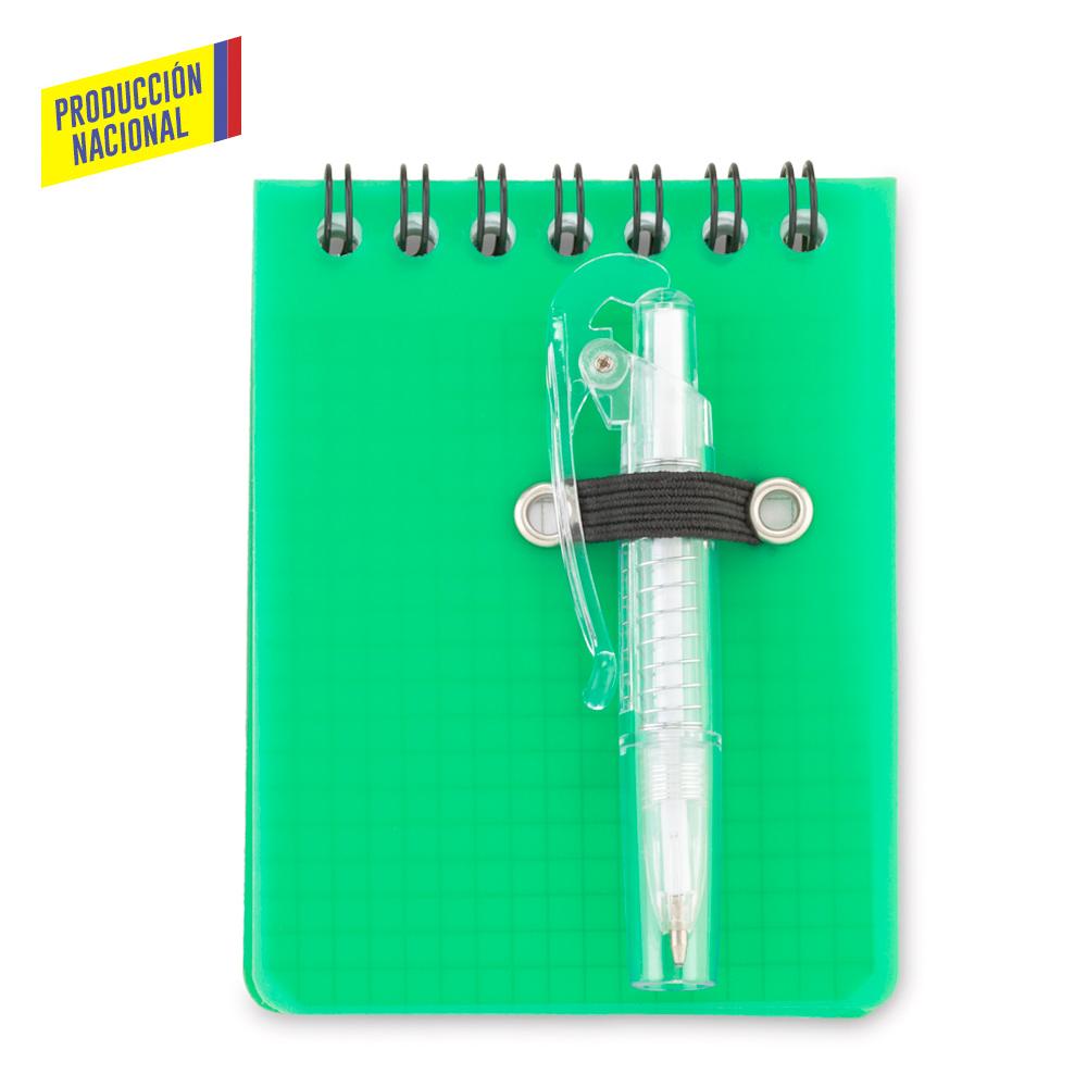 Mini libreta duo - produccion nacional (ver ref bolian) produccion nacional Transparente - Bol. Gris miniatura 8