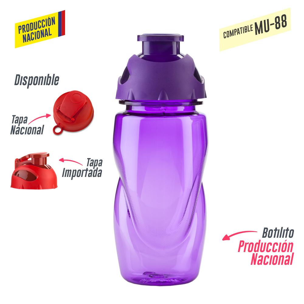 Botilito mini spring 590ml (tapa importada o nacional) produccion nacional Tapa Amarilla Importada miniatura 5