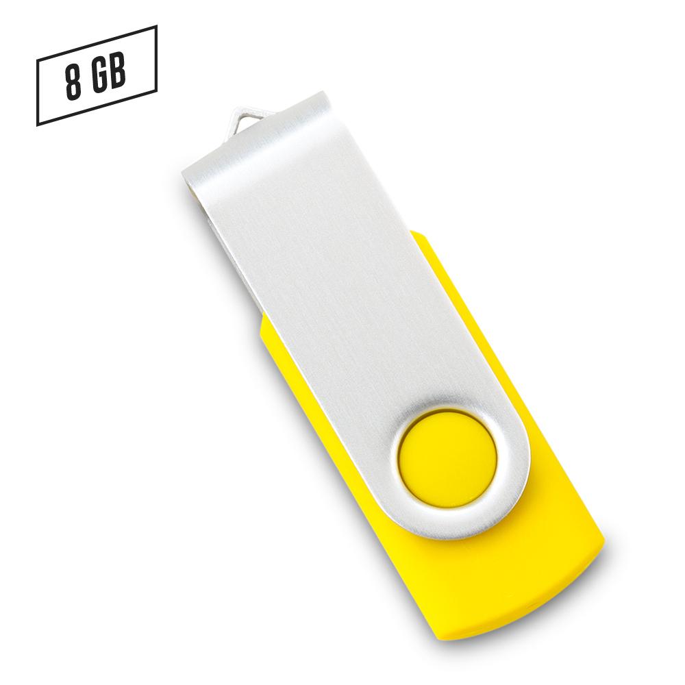 Memoria usb swivel precio neto .8GB Negro-silver miniatura 6