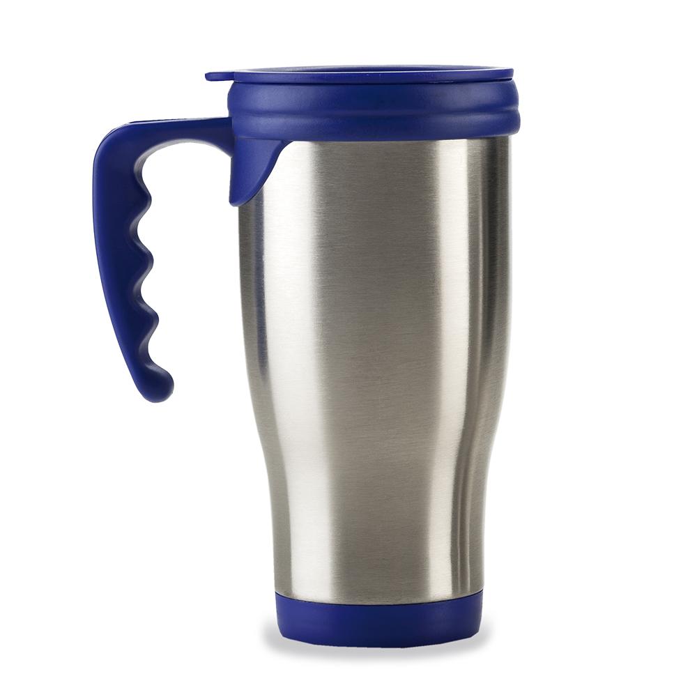 Mug doble pared en acero ii - 16oz Silver - Negro miniatura 3