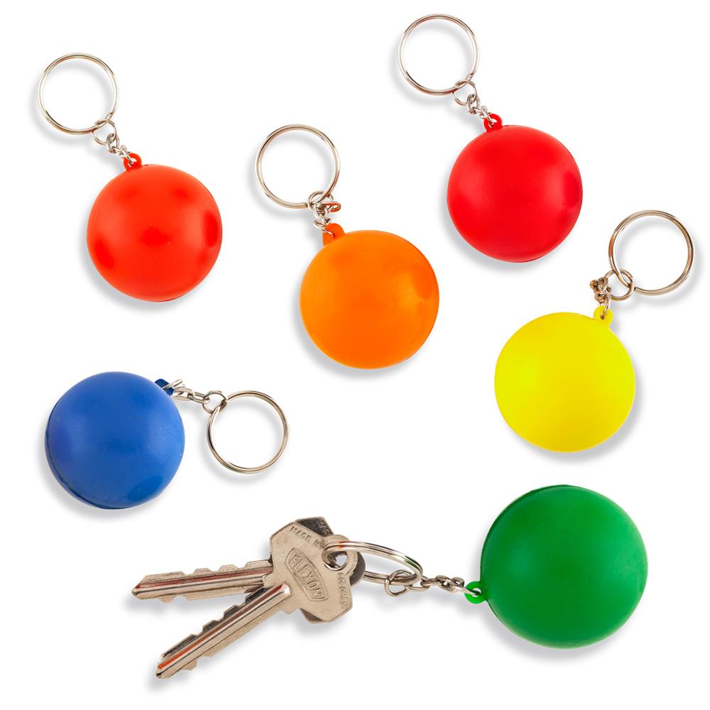 Llavero antiestres ball Rojo front