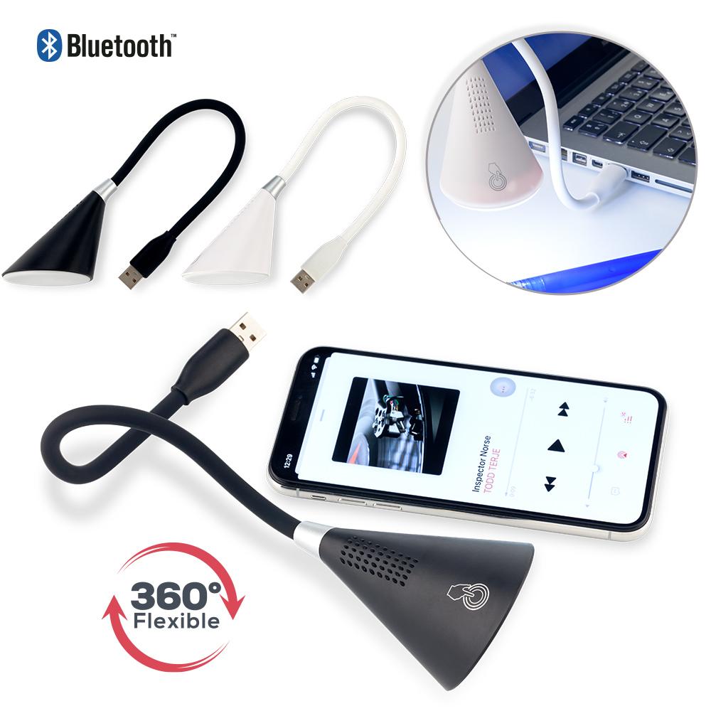 Speaker bluetooth con lampara oferta oferta Blanco front