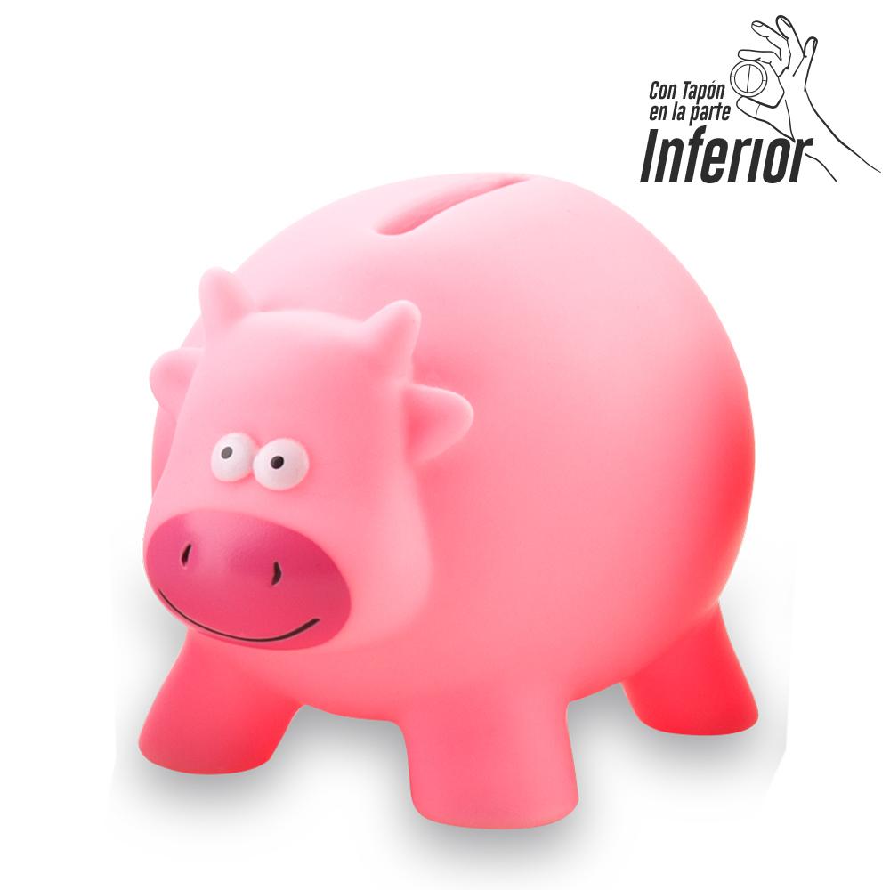 Alcancia cow oferta oferta Rosado miniatura 7