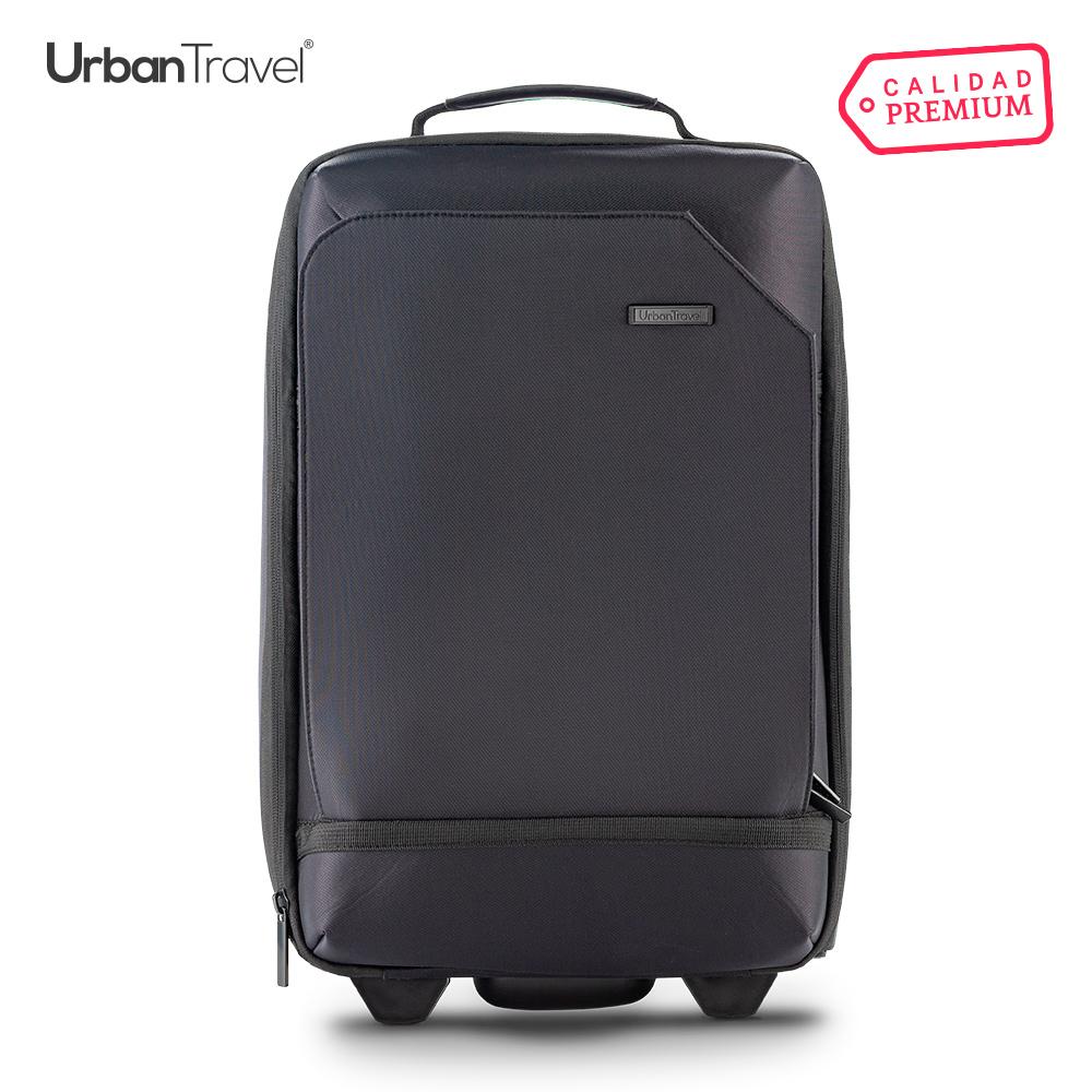 Trolley morral backpack senior urban travel Negro miniatura 3