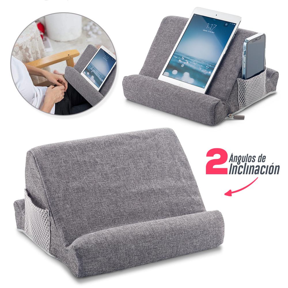 Soporte para tablets pillow Gris front