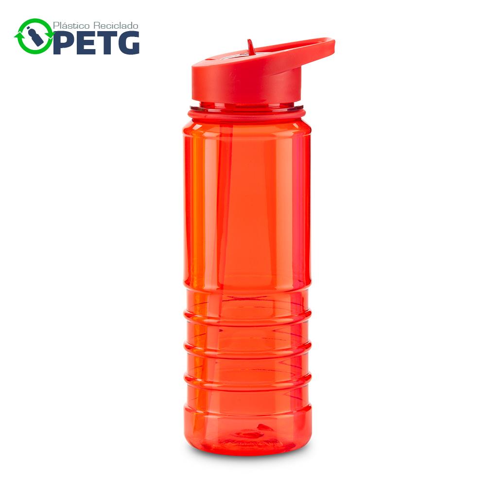 Botilito plastico avalon pet 750ml Rojo miniatura 7