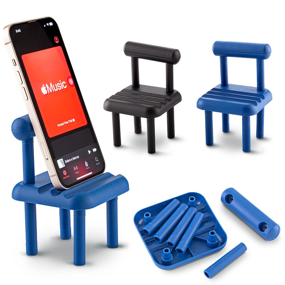 Soporte para movil chair Negro front