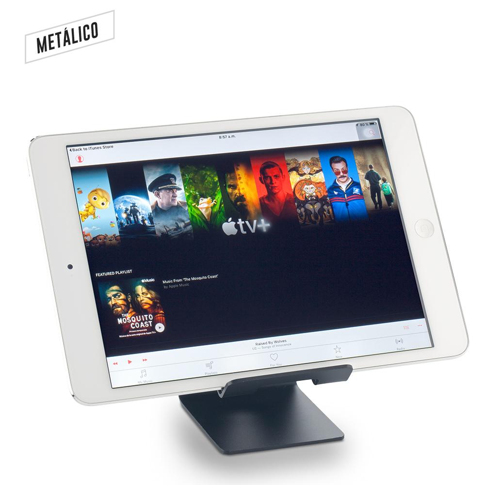 Soporte metalico para moviles aluminium - oferta oferta Negro miniatura 2