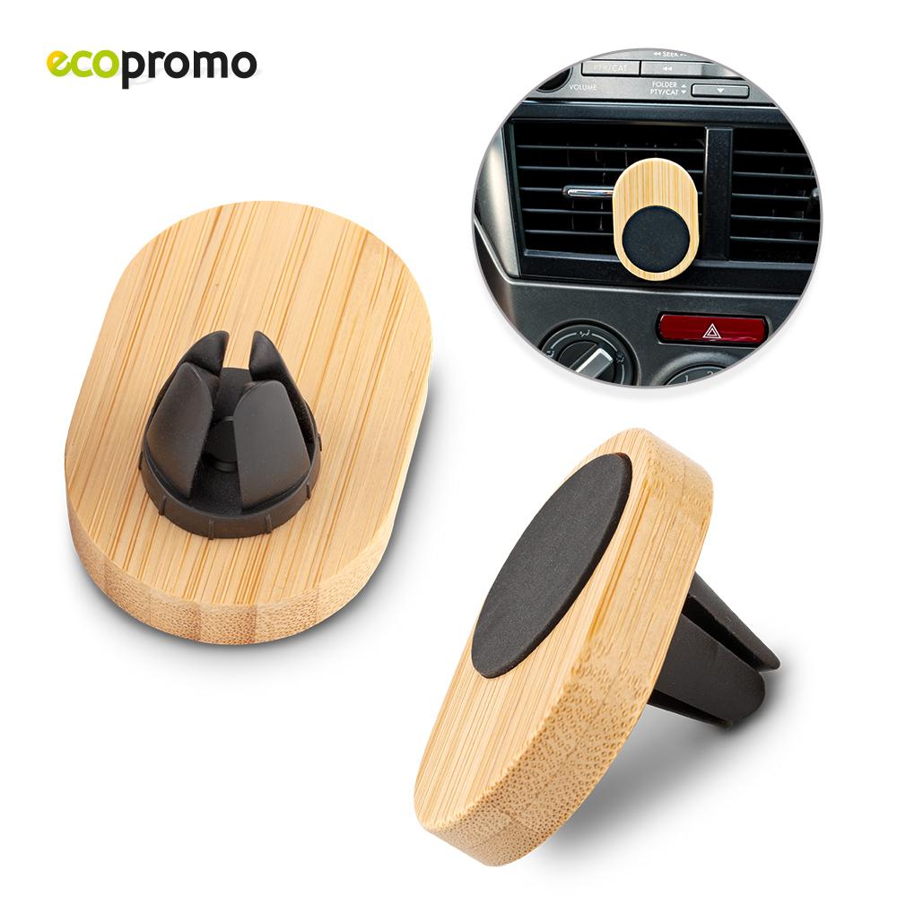 Soporte magnetico para moviles bamboo Bamboo front