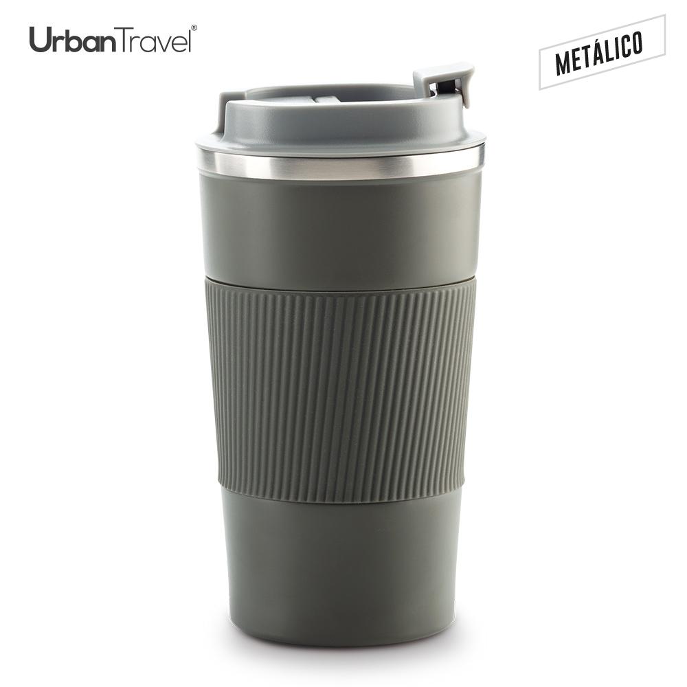 Mug metalico grant urban travel 500ml Gris miniatura 3