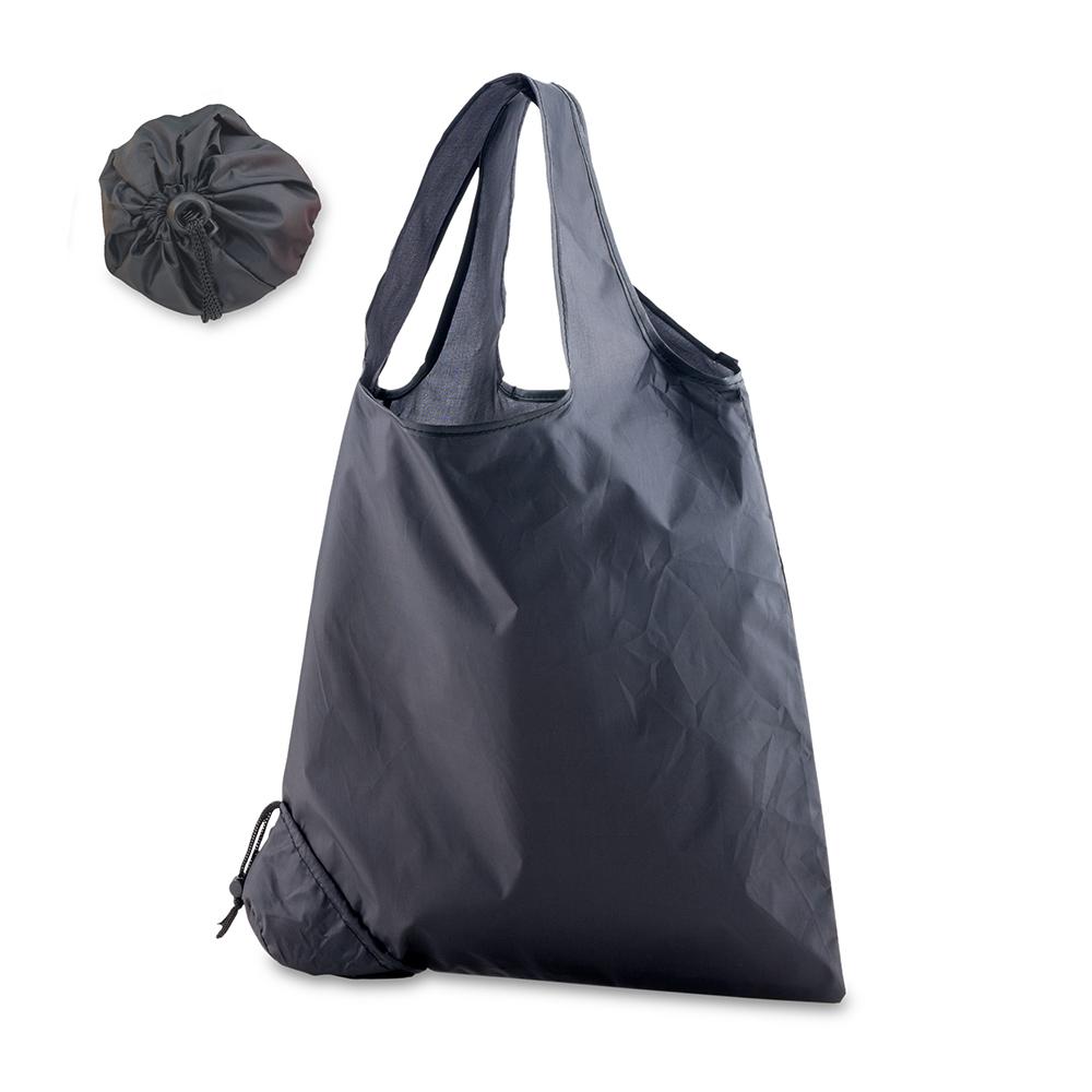 Bolsa plegable market Azul Oscuro miniatura 8